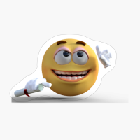 Smiley Graduate Scroll Emoticon Emoji Yellow