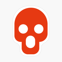 Love Death And Robots Screaming Skull Emoji