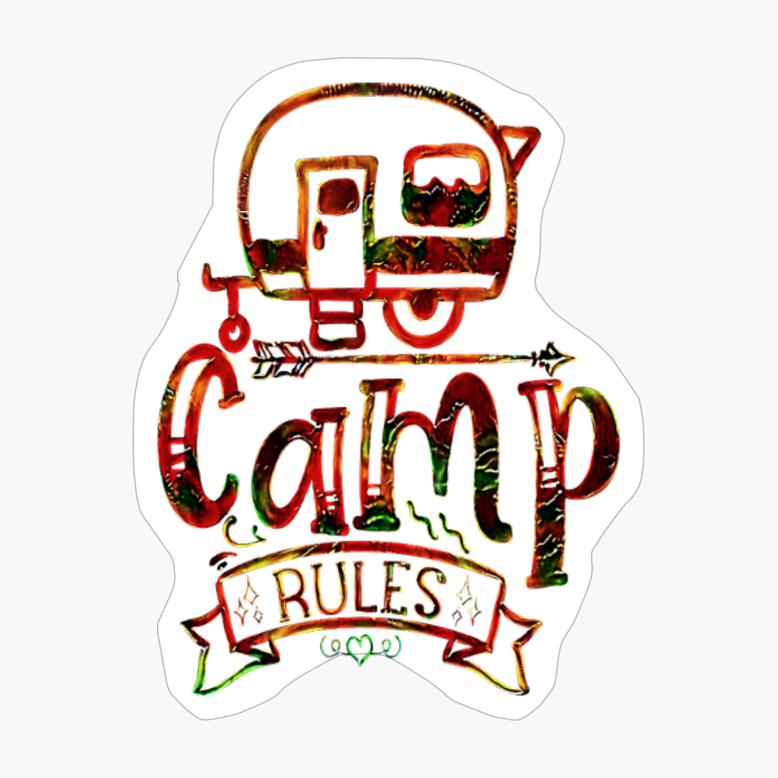 Camp Rules, Funny Camping Quotes