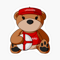 Lifeguard Teddy Bear