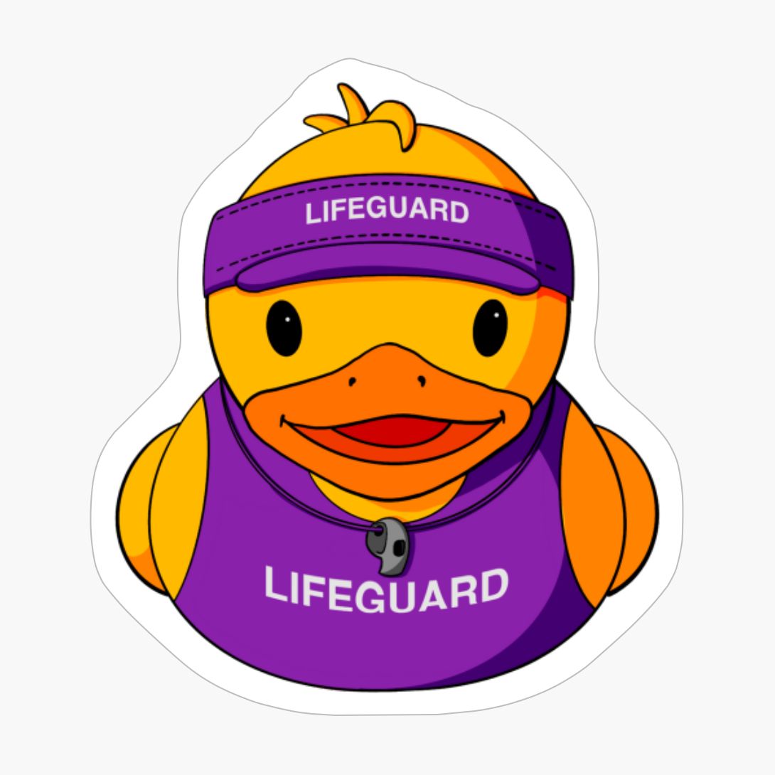 Lifeguard Rubber Duck