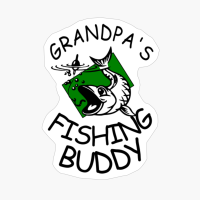 Grandpa's Fishing Buddy Kids Gift