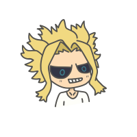 All Might Toshinori Yagi True Form Chibi