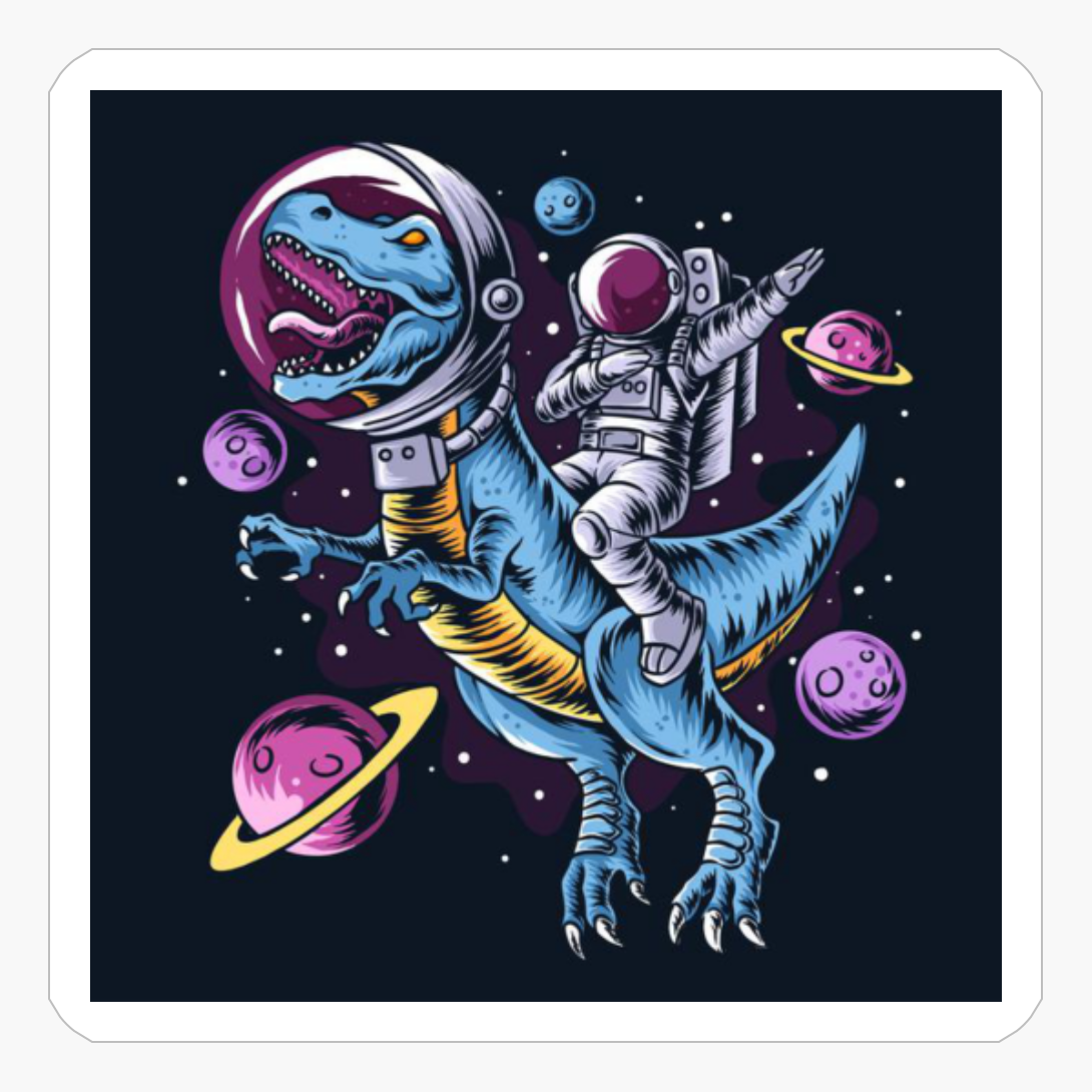 Dinosaurs In Space