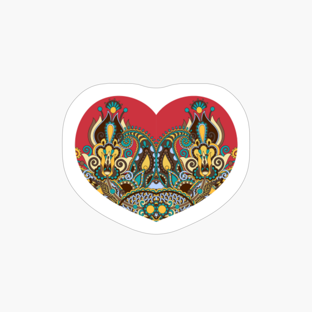 Valentine's Day Y Bohemian Mandala Paisley Aesthetic Bohemian Paisley Hippie, Hippy, Groovy,