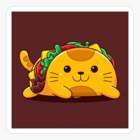 Yummy Kawaii Cat Taco