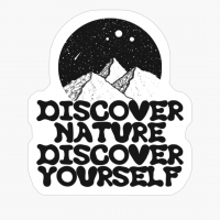 DISCOVER NATURE DISCOVER YOURSELF Mountain Range Night Sky Full Of Stars With A Full Moon And Falling Star