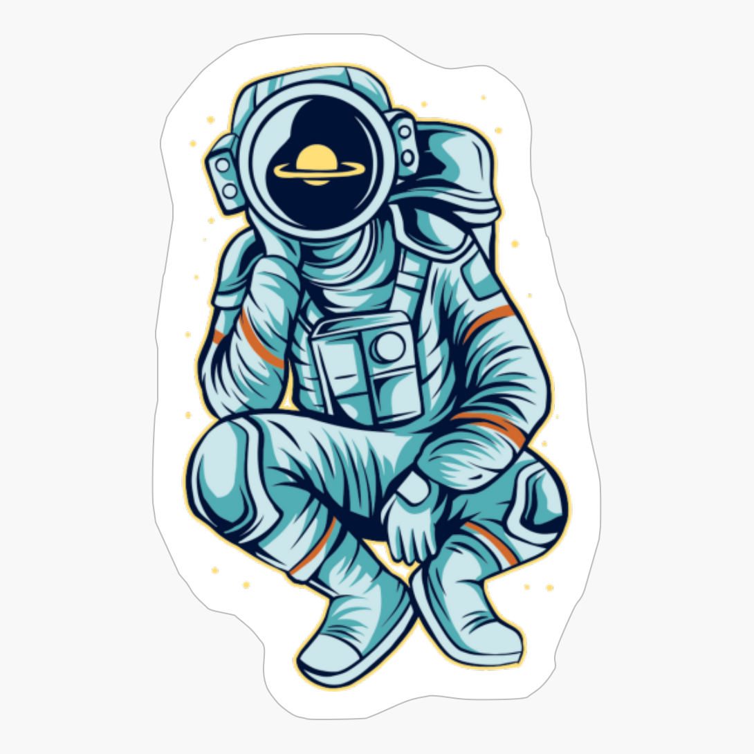 Astronaut Thinking