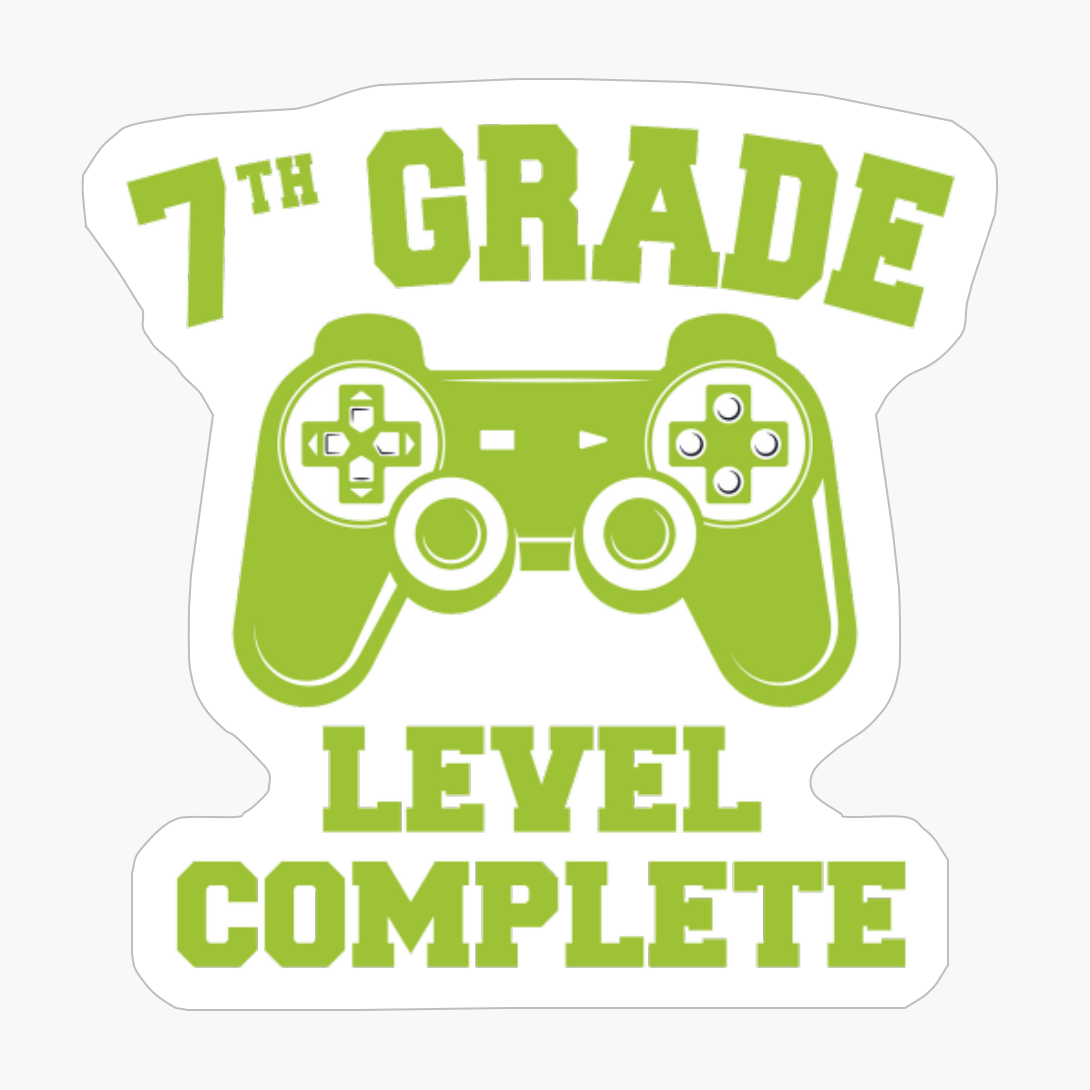 Seventh Grade Level Complete - A Funny Present For A Gamer Who Loves School