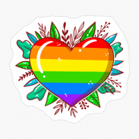 Lesbian, Gay, Bisexual, Trans Mean Actually Love! - A Cute And Colorful Present For An LGBT Activist During The Pride Month!