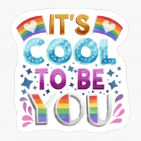 It's Cool To Be You! - A Cute And Colorful Present For An LGBT Activist During The Pride Month!