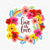 Love Is Love! - A Cute And Colorful Present For An LGBT Activist During The Pride Month!