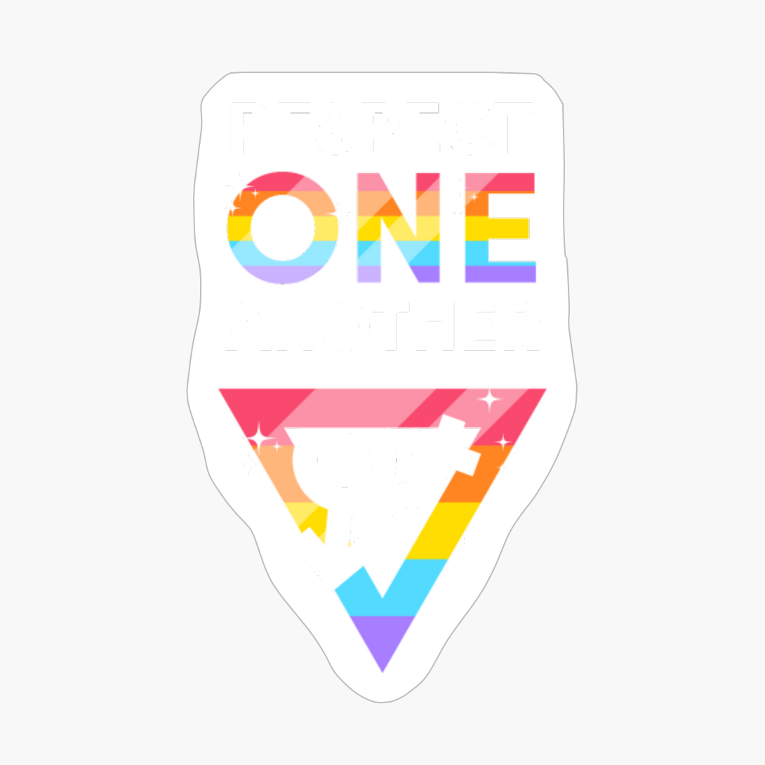 Respect One Another! - A Cute And Colorful Present For An LGBT Activist During The Pride Month!