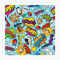 Funny Cartoon Pattern - A Cute Gift For Kids Who Love Colorful Graphic Decoration