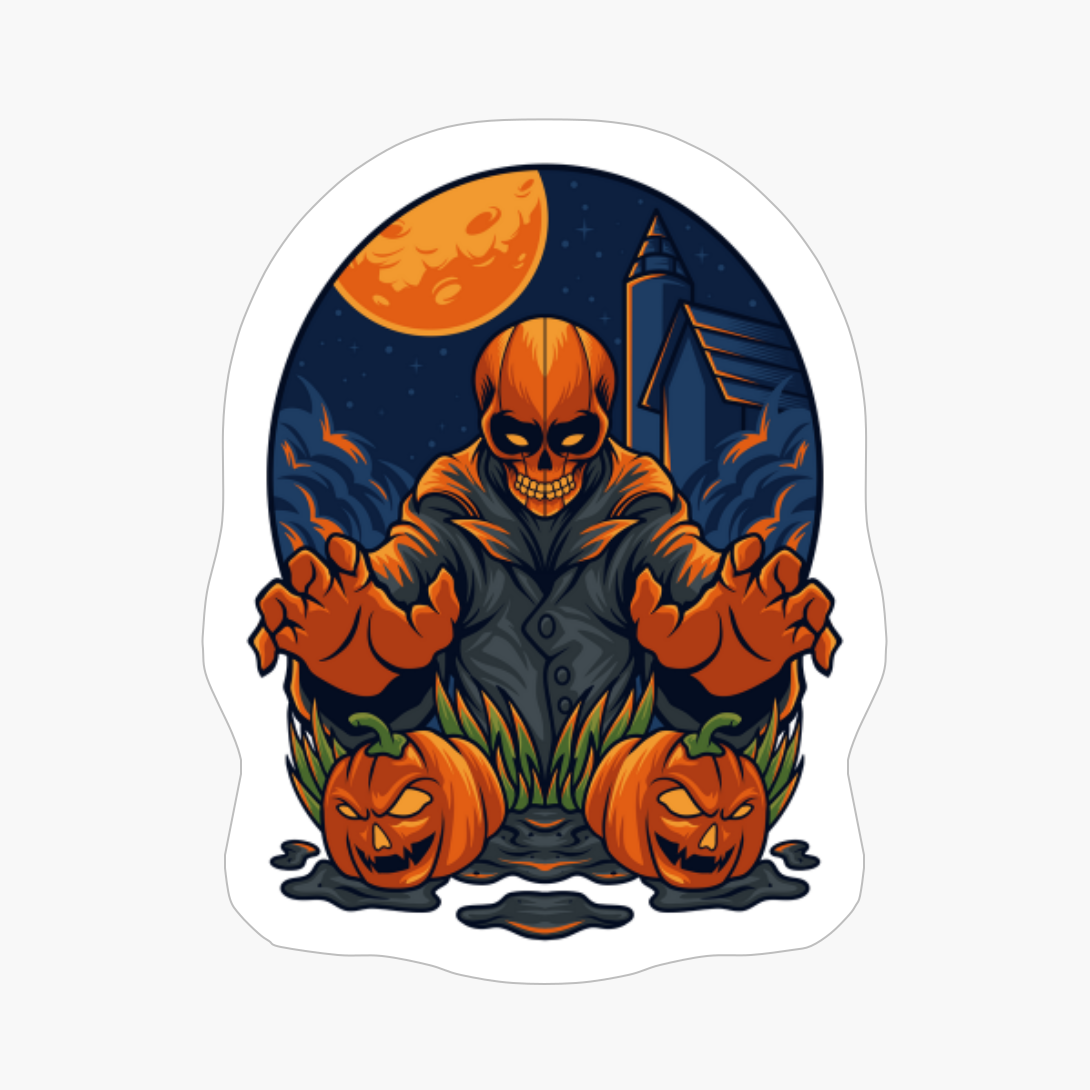 Spooky Halloween Design - A Cute Gift For A Cool Guy