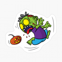 Funny Halloween Cartoon - A Cute Gift For A Spooky Guy