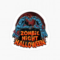 Spooky Zombie Night Halloween - A Funny And Cute Gift For A Cool Guy