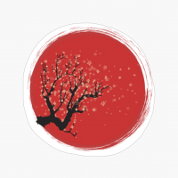 The Red Sun Of Japan For A Lover Of A Japanese Culture