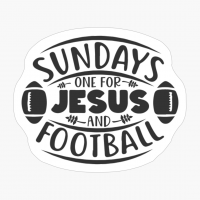 Sundays One For Jesus And Football