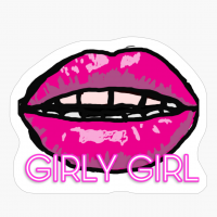 Pink Lips - Girly Girl