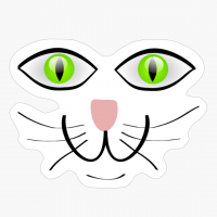 Cute Cat Green Eyes