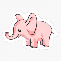 Pink Elephant - So Cute