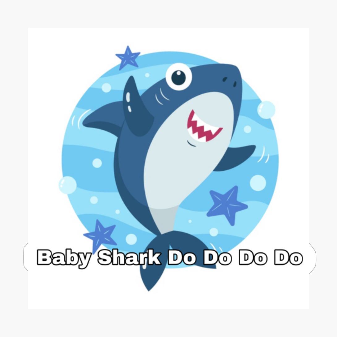 Shark Cute - For Little Kids Children Design