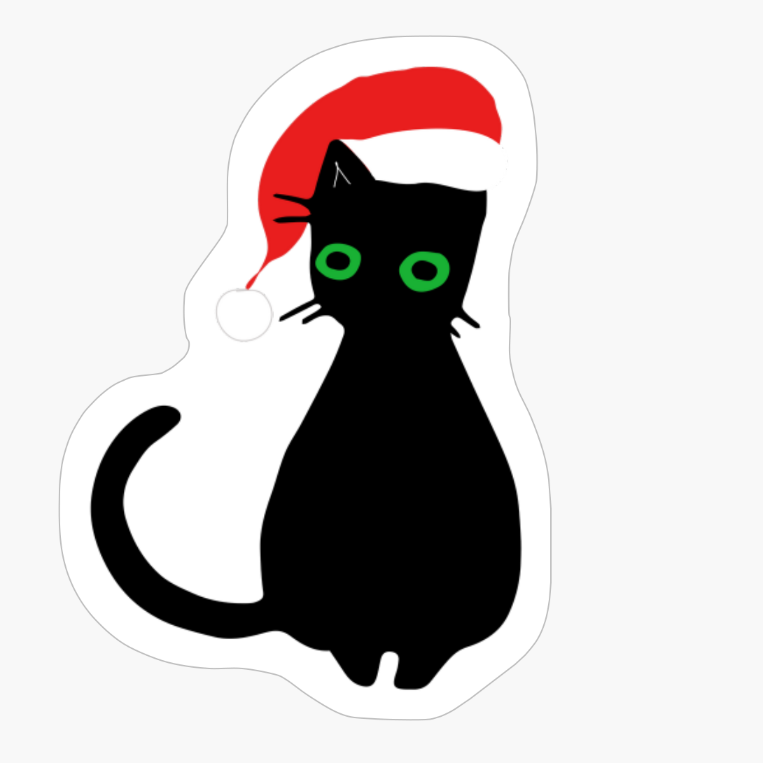 Christmas Cat Santa Cat