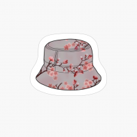 Cherry Blossom Camo Bucket Hat