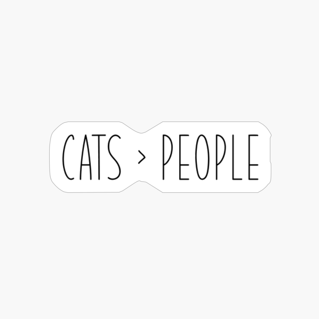 Cats > People