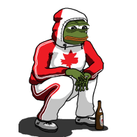 Canadian Pepe The Frog, Canadian Stalker Pepe The Frog, Pepe The Frog Meme, Pepo The Frog, Pepe Frog Meme, RARE Pepe The Frog