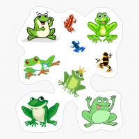 Distracting Frogs, Pattern And Pack