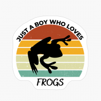 Just A Boy Who Loves Frogs