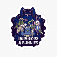 Dungeons And Bunnies Funny Fantasy Dragons Game
