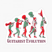 Funny Guitarist Evolution Design