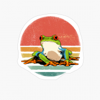 Funny Retro Vintage Frog Shirt - Frog Gifts For Frog Lovers