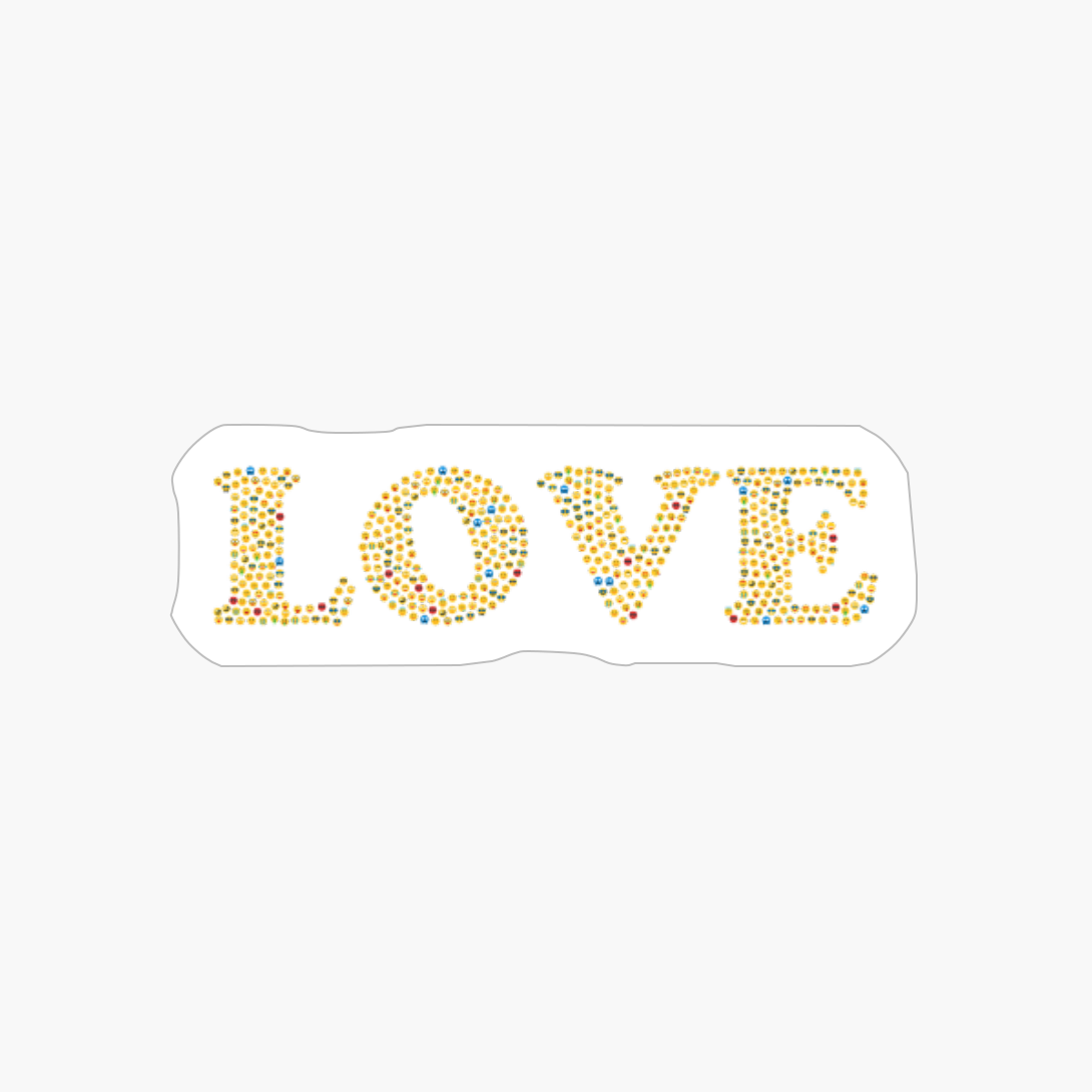 Forever Love Emoji Design