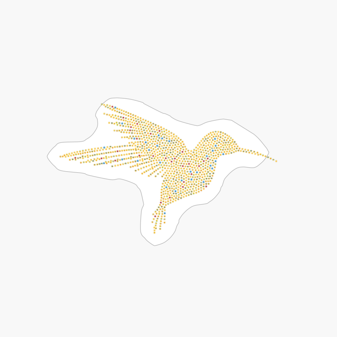 Hummingbird Emoji Design