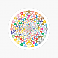 Multi Color Balloon Mandala