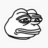 Black And White Pepe The Frog, Original Pepe The Frog, Transparent Pepe The Frog