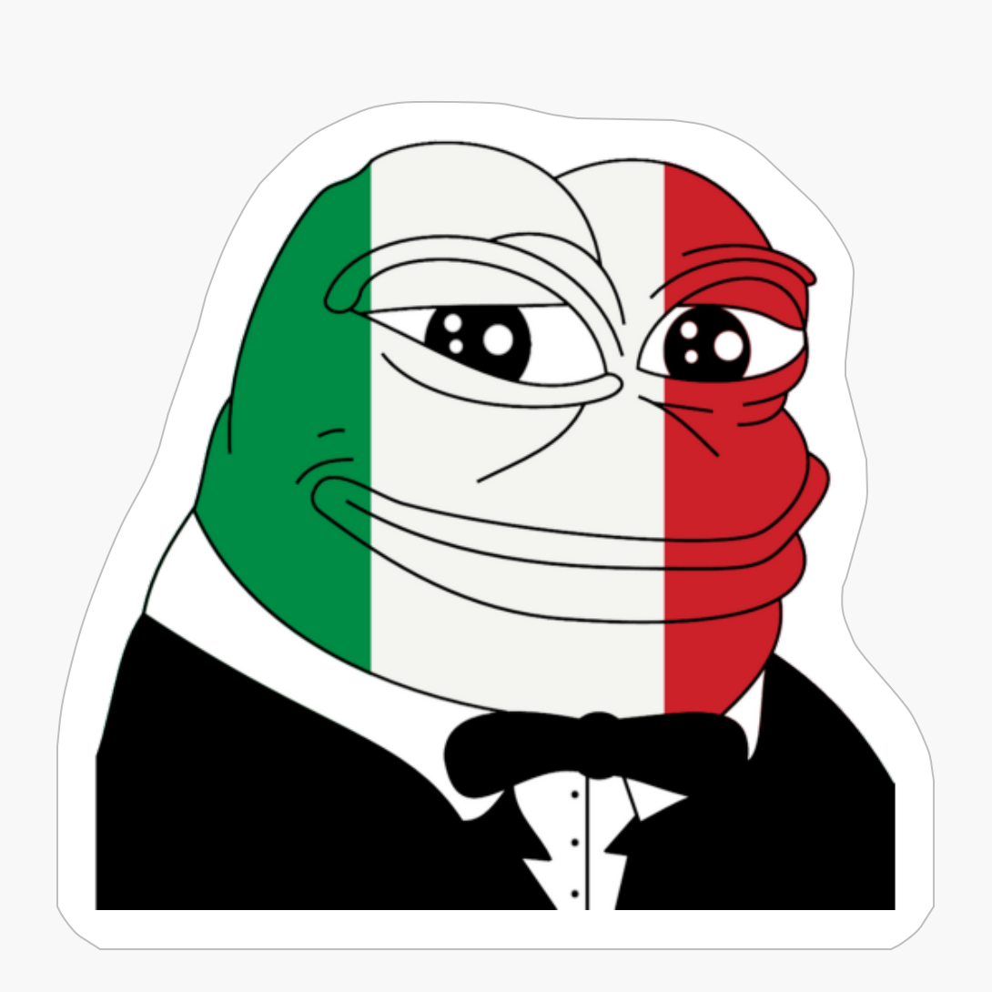 Italian Pepe The Frog, Italo Pepe The Frog, Italian Pepo, Italo Pepo, Italian Apu, Italo Apu, Pepe The Frog Is Italian, Shadilay