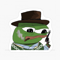 Clint Eastwood Frog, Pepe The Frog, A Fistful Of Dollars, Gunfighter Pepe The Frog, Gunfighter Pepe, Gunfighter Apu