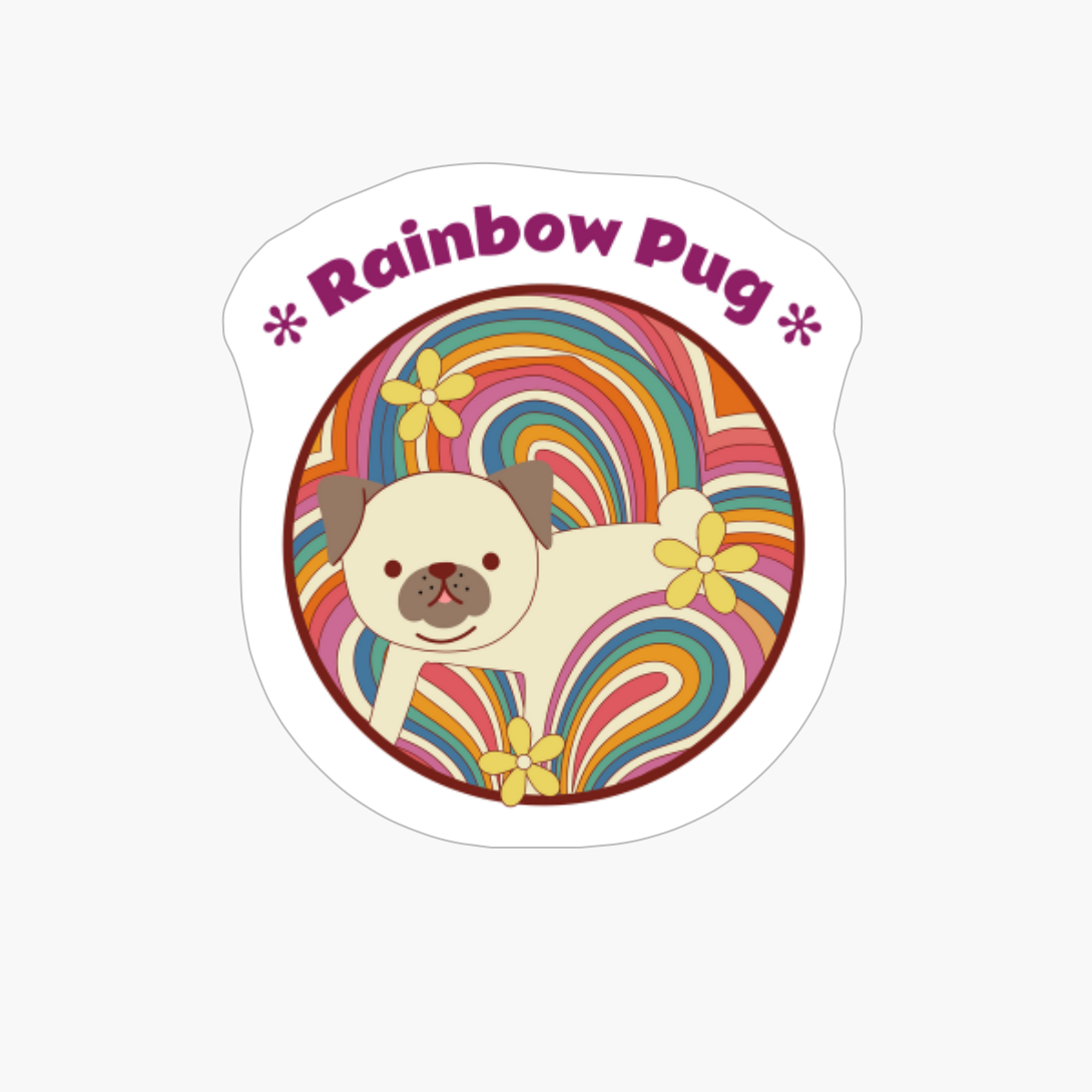 Rainbow Pug