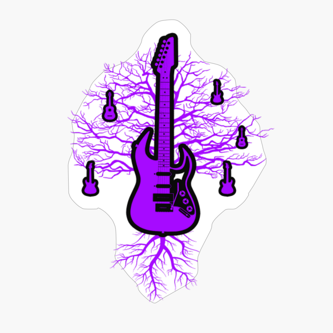 Purple Guitar