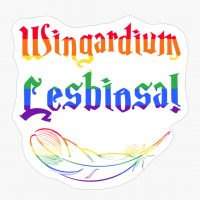 Wingardium Lesbiosa - The Perfect Gift For A Lesbian Witch!