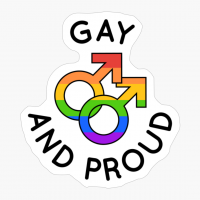 Gay And Proud! - The Perfect Gift For A Proud Gay!
