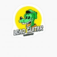 Lead Guitar Print For Electric Guitarist