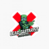 Lead Guitar Print For Electric Guitarist