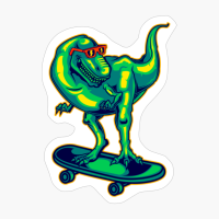 Neon - DIno - Raptor Skate - Pos