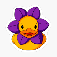 Flower Rubber Duck
